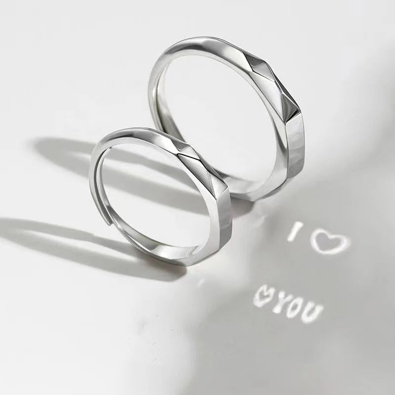Light Sculpted "I Love You" Rings